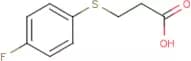 3-(4-Fluorophenylthio)propanoic acid