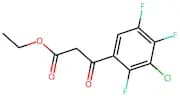 Ethyl 3-(3-chloro-2,4,5-trifluorophenyl)-3-oxopropanoate