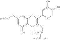 Quercetin 3-rutinoside 7-glucoside