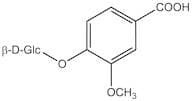 Vanillic acid 4-β-d-glucoside