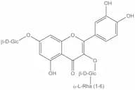 Quercetin 3-rutinoside 7-glucoside