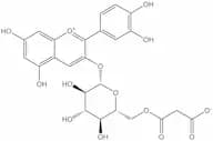 Cyanidin 3-(6''-malonylglucoside)