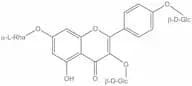Kaempferol 3,4'-diglucoside 7-rhamnoside