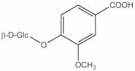 Vanillic acid 4-β-d-glucoside