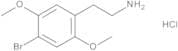 4-Bromo-2,5-dimethoxyphenethylamine Hydrochloride (BDMPEA HCl) 1.0 mg/mL (as free base) in Methanol