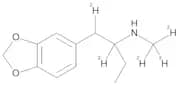 rac-MBDB-D5 (rac-N-Methyl-1-(3,4-Methylenedioxyphenyl)-2-butanamine-D5) 0.1 mg/ml in Methanol