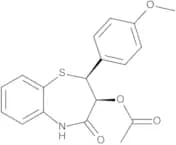 (2S,3S)-2-(4-Methoxyphenyl)-4-oxo-2,3,4,5-tetrahydro-1,5-benzothiazepin-3-yl Acetate