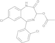 Lorazepam Acetate ((3RS)-7-Chloro-5-(2-chlorophenyl)-2-oxo-2,3-dihydro-1H-1,4-benzodiazepin-3-yl A…