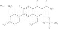 Pefloxacin mesylate dihydrate