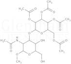 Methyl 2-acetamido-2-deoxy-O-[ß-D-(2,3,4,6-tetraacetyl) galactopyranosyl]-a-D-galactopyranoside