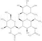 Methyl 2-acetamido-4-O-(2-acetamido-2-deoxy-b-D-glucopyranosyl)-2-deoxy-6-O-(a-L-fucopyranosyl)-b-…