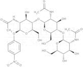 4-Nitrophenyl N,N'',N''''-triacetyl-b-D-chitotriose