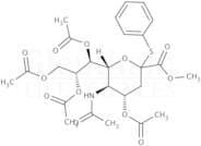 Phenyl 4,7,8,9-tetra-O-acetyl-2-thio-N-acetyl-a-D-neuraminic acid methyl ester