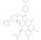 4-Nitrophenyl 2-O-(2,3,4,6-tetra-O-acetyl-b-D-glucopyranosyl)-4,6-O-benzylidene-b-D-glucopyranoside