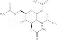 2-Acetamido-4-fluoro-1,3,6-tri-O-acetyl-2,4-dideoxy-D-glucopyranose