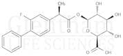 Tarenflurbil acyl-β-D-glucuronide