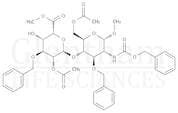 Methyl 6-O-acetyl-3-O-benzyl-N-Cbz-2-deoxy-4-O-(methyl 2-O-acetyl-3-O-benzyl-α-L-idopyranuronosyl)…
