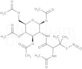 N-(S-Nitroso-N-acetyl-D,L-penicillamine)-2-amino-2-deoxy-1,3,4,6-tetra-O-acetyl-β-D-glucopyranose