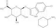 6-Chloro-3-indolyl b-D-glucuronide cyclohexylammonium salt