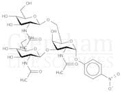 4-Nitrophenyl 2-acetamido-3,6-di-O-(2-acetamido-2-deoxy-b-D-glucopyranosyl) -2-deoxy-a-D-galactopy…