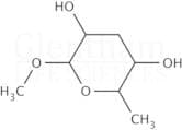 Methyl 3,6-dideoxy-a-D-arabino-hexopyranoside