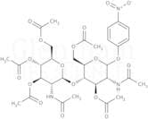 4-Nitrophenyl 2-acetamido-4-O-(2-acetamido-3,4,6-tri-O-acetyl-2-deoxy-b-D-glucopyranosyl)-3,6-di-O…