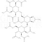 4-O-Acetyl-di-O-(2,3,4,6-tetra-O-acetyl-a-D-mannopyranosyl)-1,2-ethyledine-b-D-mannopyranose
