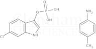 6-Chloro-3-indolyl phosphate p-toluidine salt