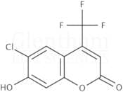 6-Chloro-7-hydroxy-4-(trifluoromethyl)coumarin