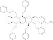 4-Methoxyphenyl 2,3,6-tri-O-benzyl-4-O-(2,6-di-O-benzyl-b-D-galactopyranosyl)-b-D-glucopyranoside