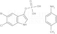 5-Bromo-6-chloro-3-indolyl phosphate p-toluidine salt