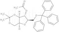 4-O-Acetyl-2,5-anhydro-1,3-O-isopropylidene-6-trityl-D-glucitol