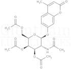 4-Methylumbelliferyl 2-acetamido-3,4,6-tri-O-acetyl-2-deoxy-b-D-galactopyranoside