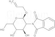 Allyl 2-Deoxy-2-(1,3-dihydro-1,3-dioxo-2H-isoindol-2-yl)-β-D-glucopyranoside