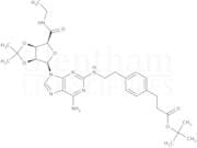 2-[[4-[2-(tert-Butoxycarbonyl)ethyl]phenylethyl]amino]2'',3''-O-isopropylideneadenosine-5''-N-ethy…