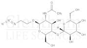2-Azidoethyl 2-acetamido-2-deoxy-4-O-β-D-galactopyranosyl-β-D-glucopyranoside