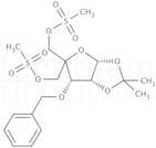 3-O-Benzyl 4-C-(methanesulfonyloxymethyl)-5-O-methanesulfonyl-1,2-O-isopropylidene-a-D-ribofuranose