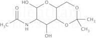 2-Acetamido-2-deoxy-4,6-O-isopropylidene-D-glucopyranose