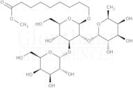 8-Methoxycarbonyloctyl 2-O-(a-L-fucopyranosyl)-3-O-(a-D-galactopyranosyl)-b-D-galactopyranoside
