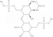 2-Acetamido-2-deoxy-4-O-(6-sulfo-b-D-galactopyranosyl)-6-sulfo-b-D-glucopyranose