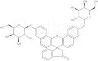 Naphthofluorescein di-O-(b-D-galactopyranoside)