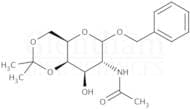 Benzyl 2-acetamido-2-deoxy-4,6-O-isopropylidene-D-galactopyranoside