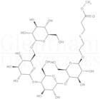 Carbomethoxyethylthioethyl 4-O-(4-O-[6-O-{a-D-glucopyranosyl}-a-D-glucopyranosyl]-a-D-glucopyranos…