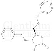 3,5-Di-O-benzyl-2-deoxy-2-fluoro-D-ribono-1,4-lactone