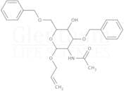 Allyl 2-(Acetylamino)-2-deoxy-3,6-bis-O-benzyl-β-D-glucopyranoside