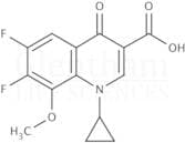 1-Cyclopropyl-6,7-difluoro-8-methoxy-4-oxo-3-quinolinecarboxylic acid