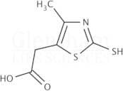 2-Mercapto-4-methyl-5-thiazoleacetic acid