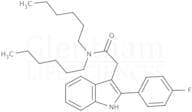 N,N-Dihexyl-2-(4-fluorophenyl)indole-3-acetamide
