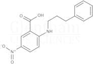 5-Nitro-2-(3-phenylpropylamino)benzoic acid