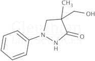 4-Hydroxymethyl-4-methyl-1-phenyl-3-pyrazolidone